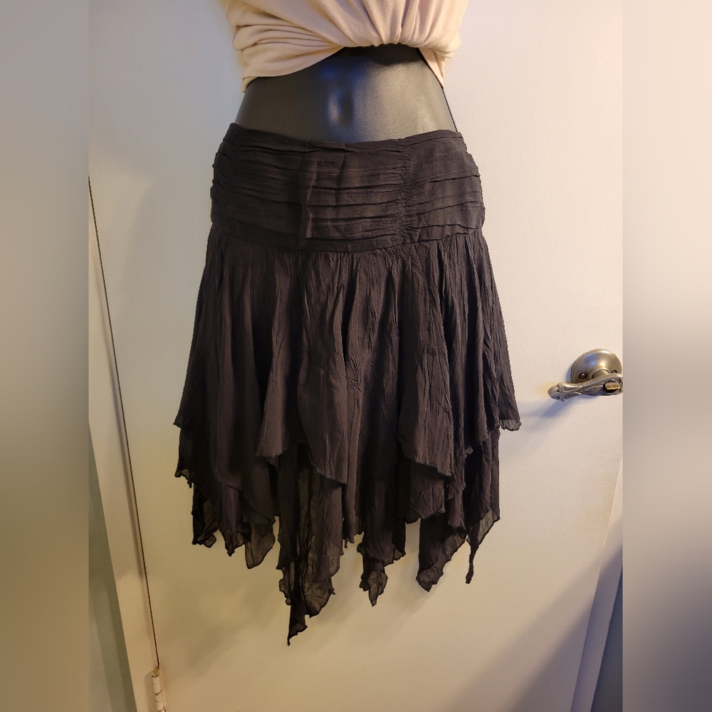 Black Layered Skirt